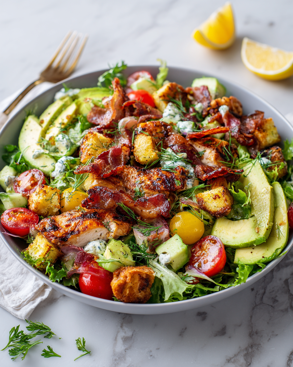 Savourez une délicieuse salade de poulet grillé au bacon caramélisé 67839f56 2d9a 4503 b655 9b290514b409tl