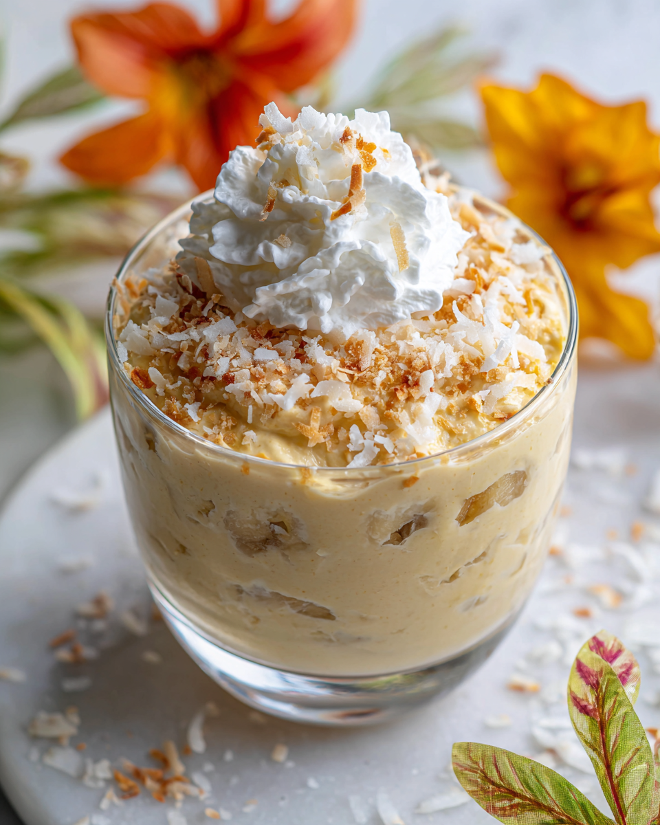 Mousse légère à la banane, dessert réconfortant parfait pour l'automne