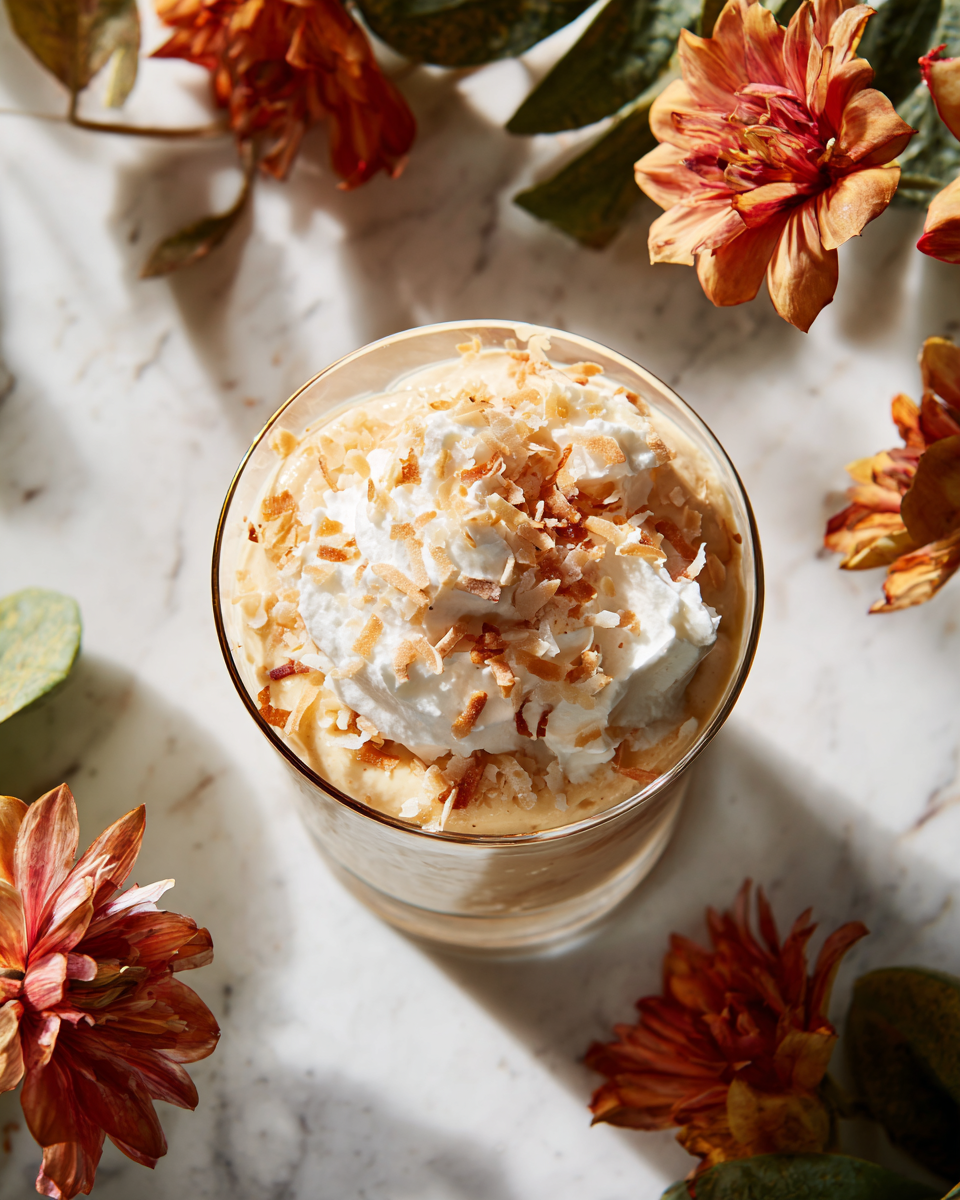 Mousse légère à la banane, dessert réconfortant parfait pour l'automne