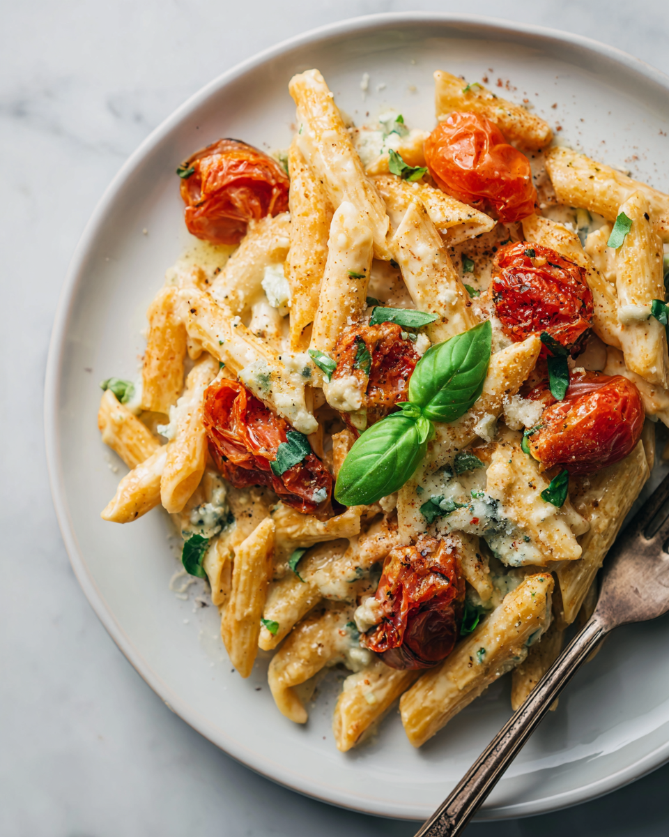 Réconfortante Pasta à la Tomate et Gorgonzola Savourez cette recette de pasta à la tomate et gorgonzola, un plat réconfortant et crémeux parfait pour l'automne.