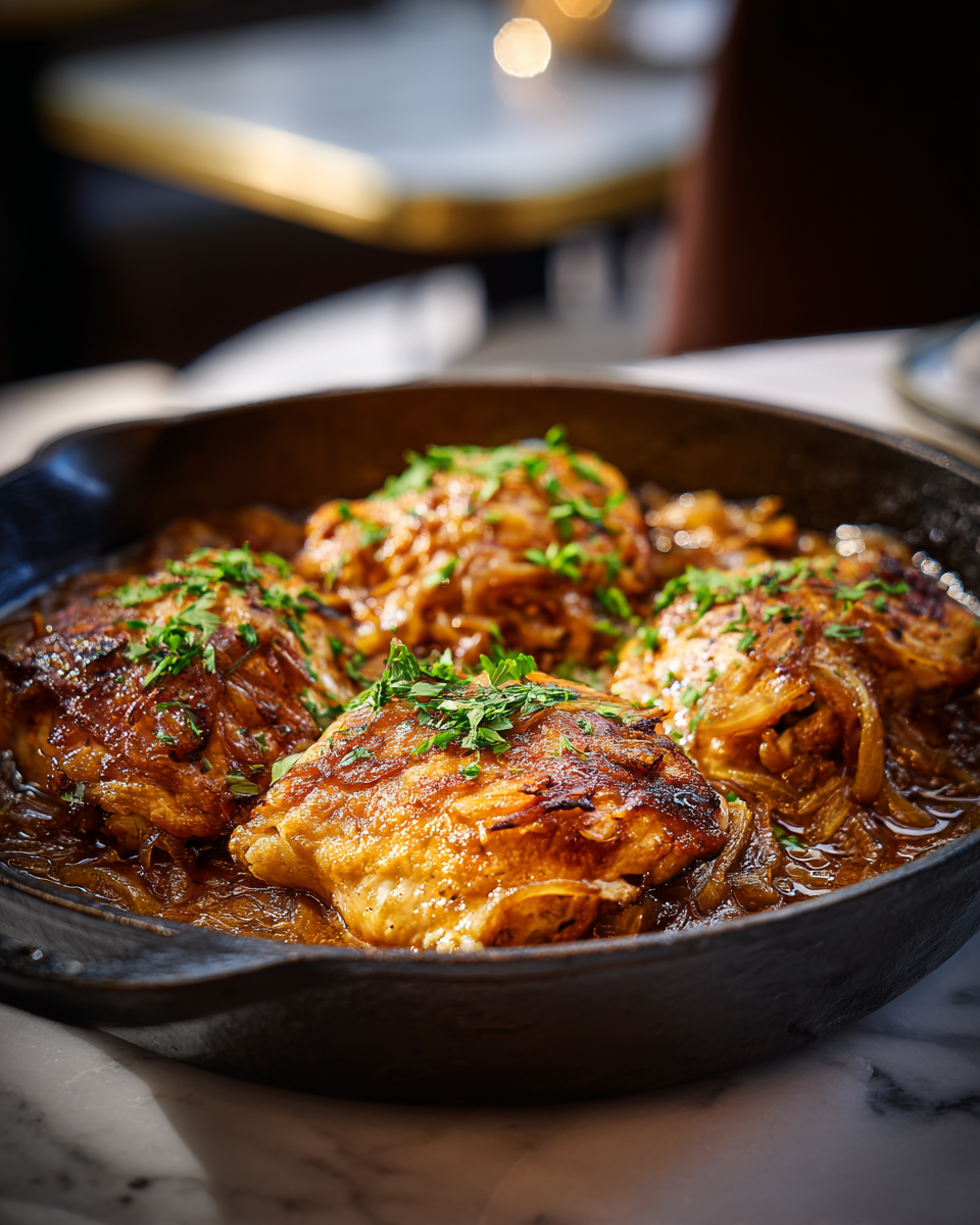 ragout poulet oignon