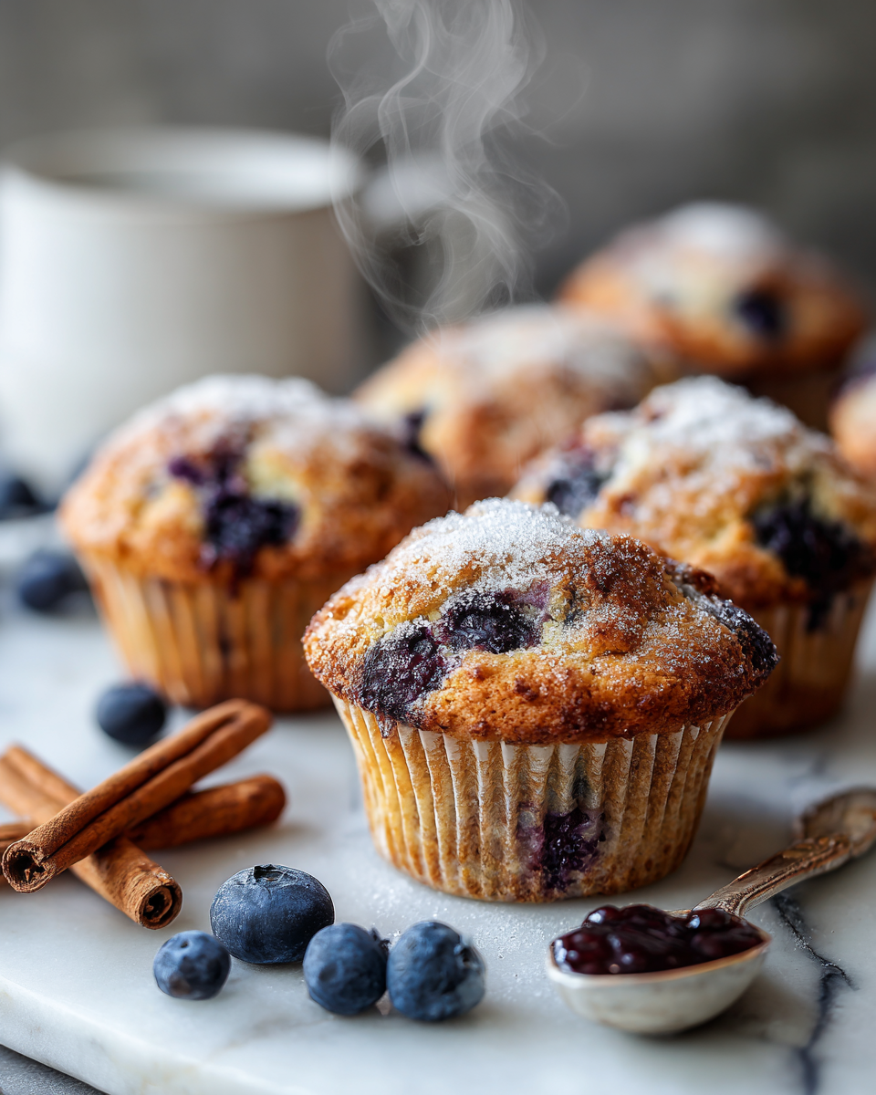 Recette de muffins faits maison pour l'automne, délicieux et réconfortants.