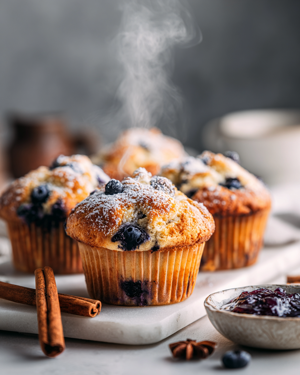 Recette de muffins faits maison pour l'automne, délicieux et réconfortants.