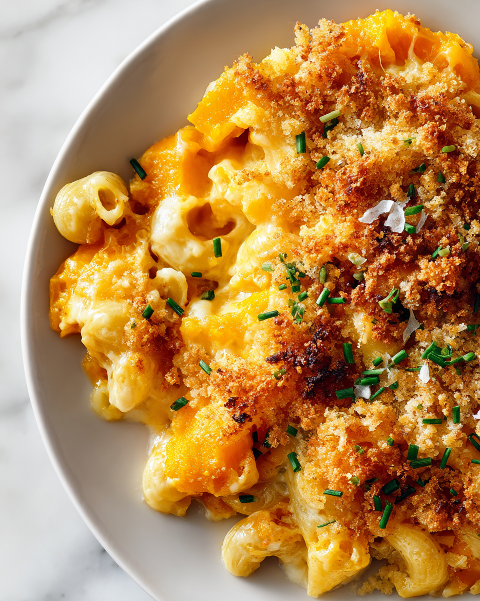 Macaroni au potiron crémeux, plat réconfortant, saveurs automnales