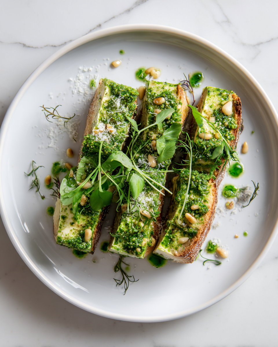 Sauce toum à l'ail avec pesto sauvage, parfaite pour l'automne