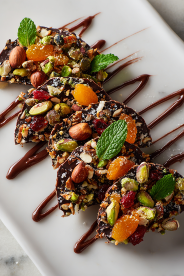 Recette délicieuse de Florentines croustillants aux fruits secs et noix, idéals pour les fêtes d'automne en France.